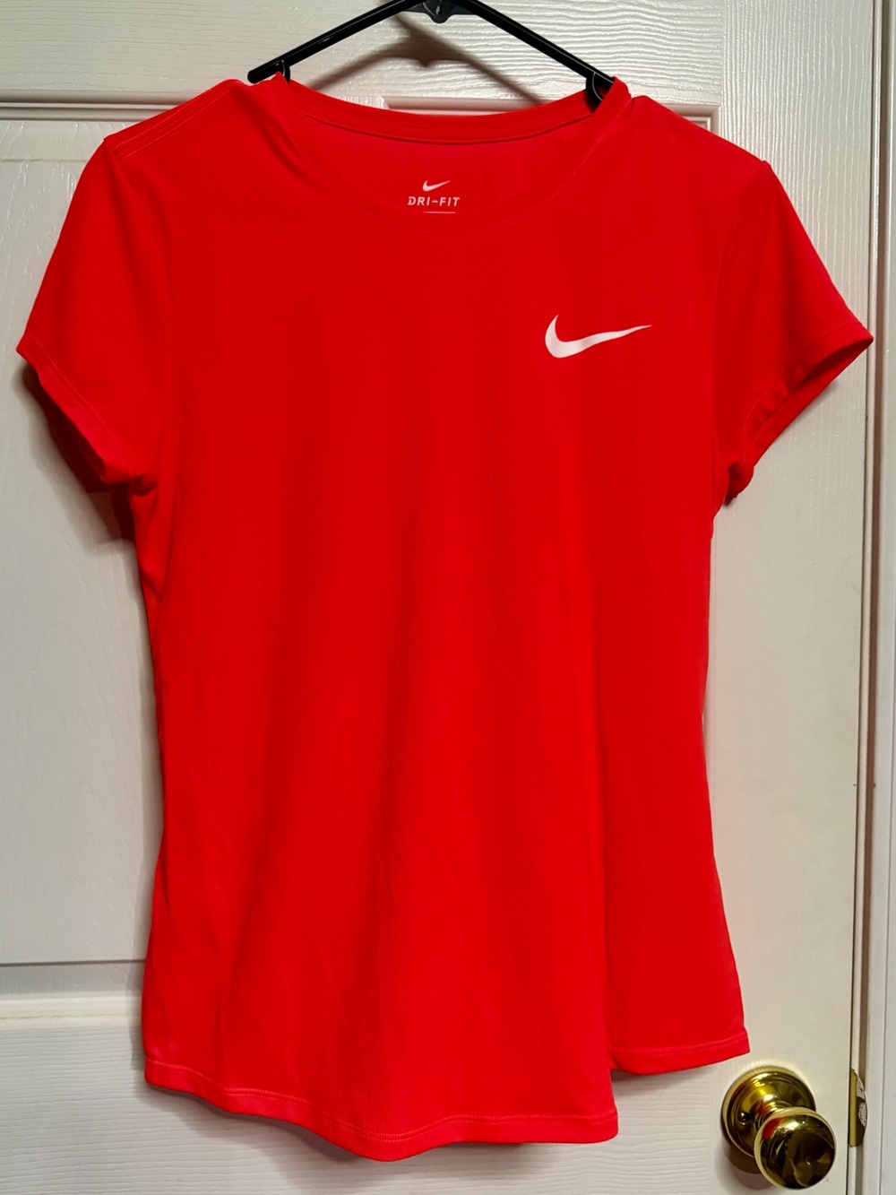 Nike Women’s Red Dri-FIT Short Sleeve Tee